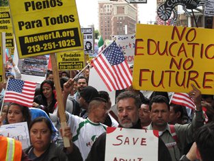 immigration reform protest